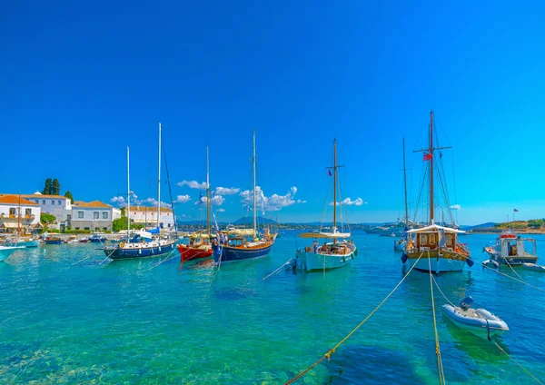 El viejo puerto de Spetses —  Fotos de Stock