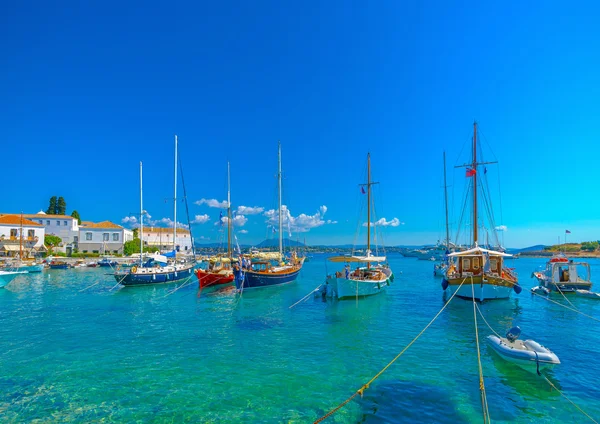 Starý přístav Spetses — Stock fotografie