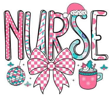 Selamlayan Noel Hemşiresi Neşe Getiren