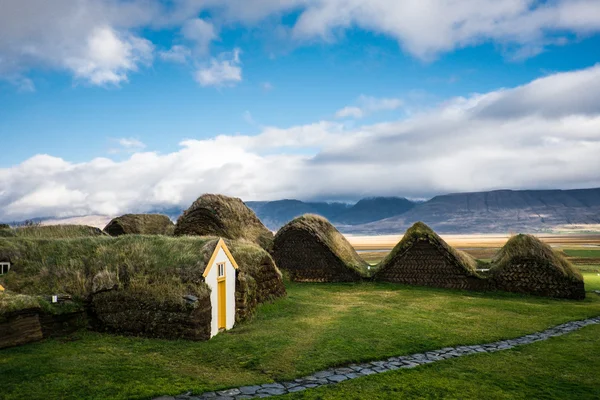 Παραδοσιακό σπίτι viking — Φωτογραφία Αρχείου