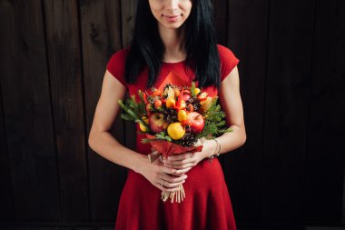 sebze ve meyve özgün buket