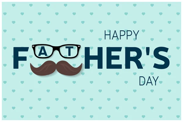 Boldog apák napi üdvözlőlap. Boldog Apák napja poszter. Vec — Stock Vector