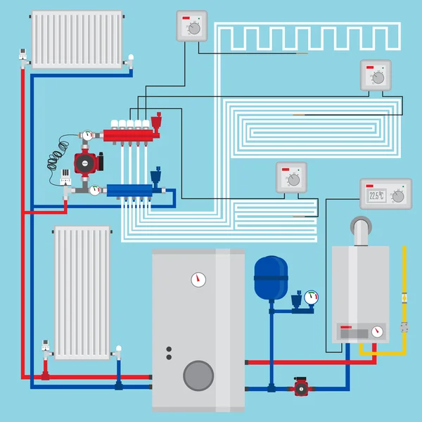 105 Hvac Diagram Vector Images Free Royalty Free Hvac Diagram Vectors Depositphotos