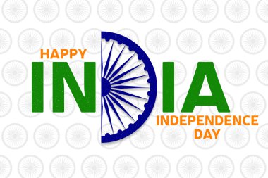 Hint bağımsızlık günü tebrik kartı, afiş, el ilanı.