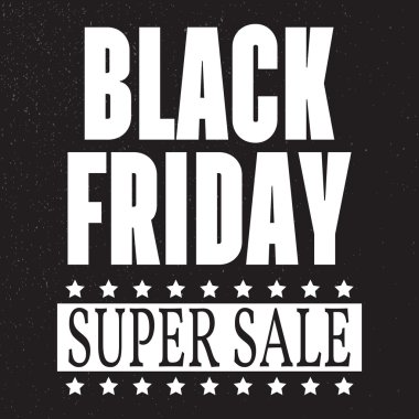 Total sale discount banner retro vintage style. Vector.