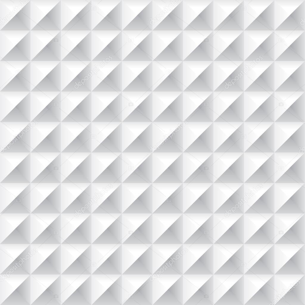 Geometrical abstract seamless pattern in  white color
