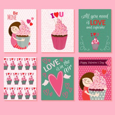 mutlu Sevgililer günü kartları