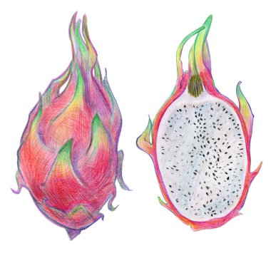 El yapımı ejderha meyvesi