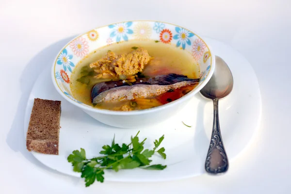 Kulak. Balık çorbası.