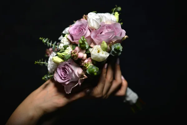 Romantic bouquet of roses.