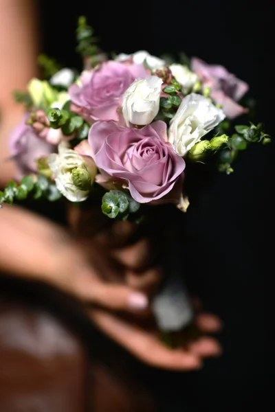 Romantischer Strauß Rosen. — Stockfoto