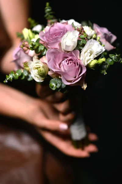 Romantischer Strauß Rosen. — Stockfoto