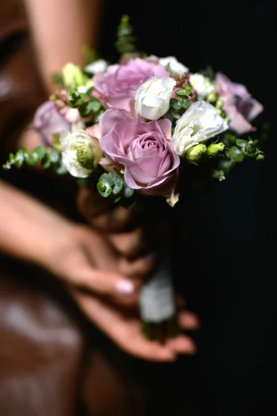 Romantischer Strauß Rosen. — Stockfoto