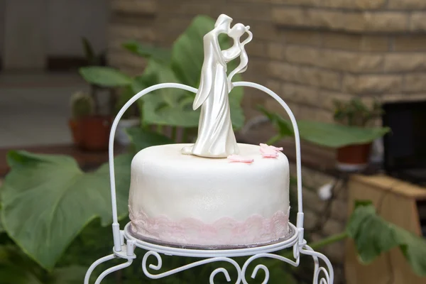 En bröllopstårta — Stockfoto