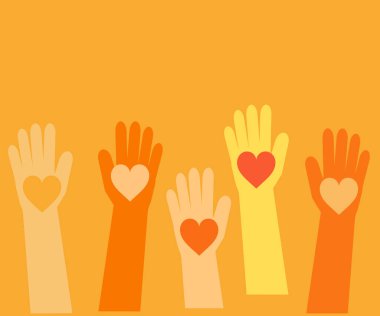 Farklı insanlardan oluşan bir kalabalık izole bir arka planda. Sembol. Vektör illüstrasyonu.