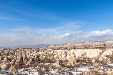 Cappadocia vadilerin kış görünümü