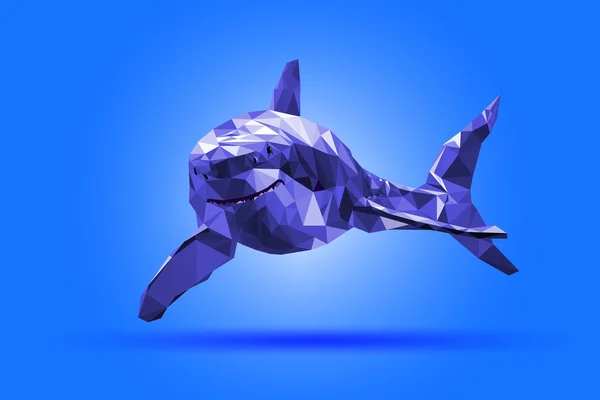 Animado Tubarão-branco 3D model - Baixar Animais no
