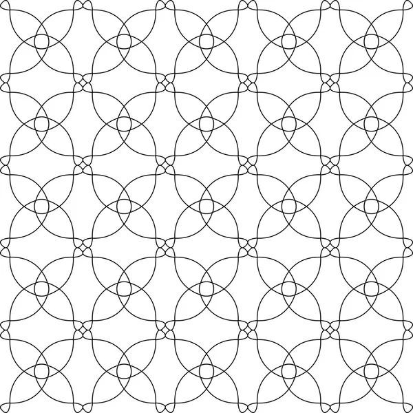 Geometric pattern in back and white.