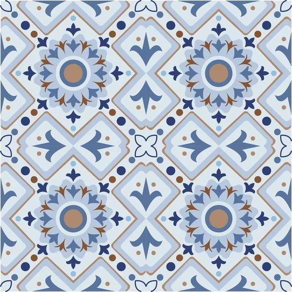 Carreau vectoriel fond de motif sans couture . — Image vectorielle