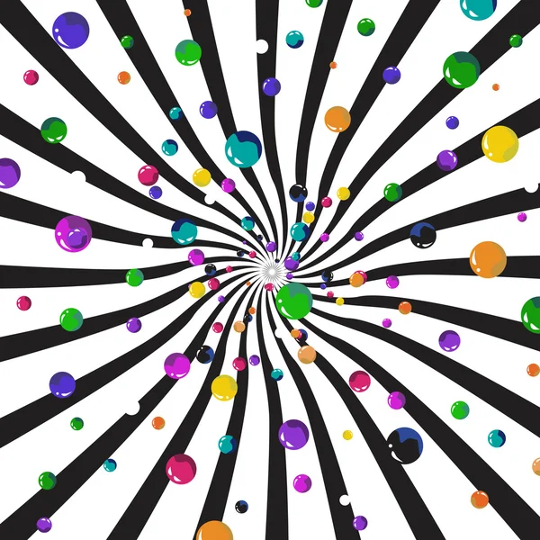 Vektor abstrakter Hintergrund in hellen Farben. — Stockvektor