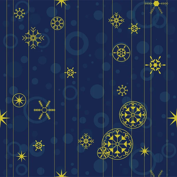 Vzor bezešvé pro vánoční přání — Stockový vektor