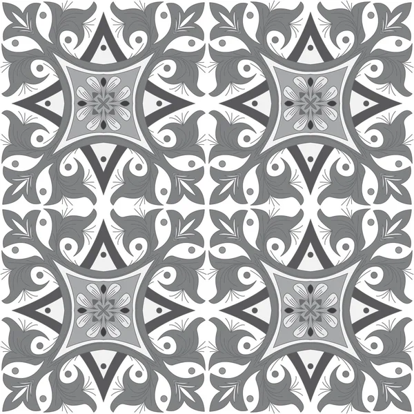 Fond de motif vectoriel sans couture en gris . — Image vectorielle