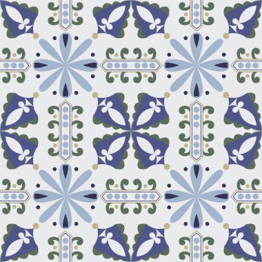 Sorunsuz vektör döşeme deseni.