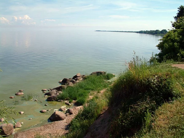 Estland Kallaste Het Peipsi Meer Een Groot Meercomplex Grens Tussen — Stockfoto