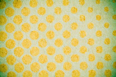 Altın nokta ile karton arka plan