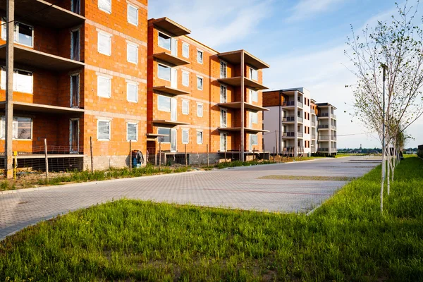 Neues Mehrfamilienhaus. — Stockfoto