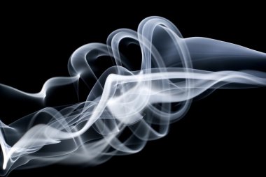 Beyaz yumuşak duman