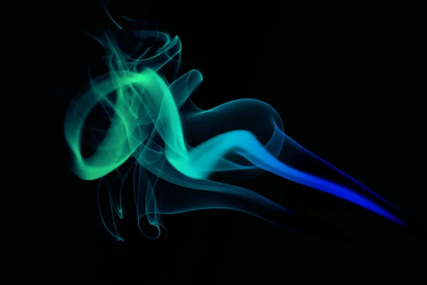 Färg mjuk rök — Stockfoto