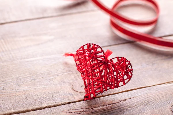 Harten als symbool van de liefde — Stockfoto