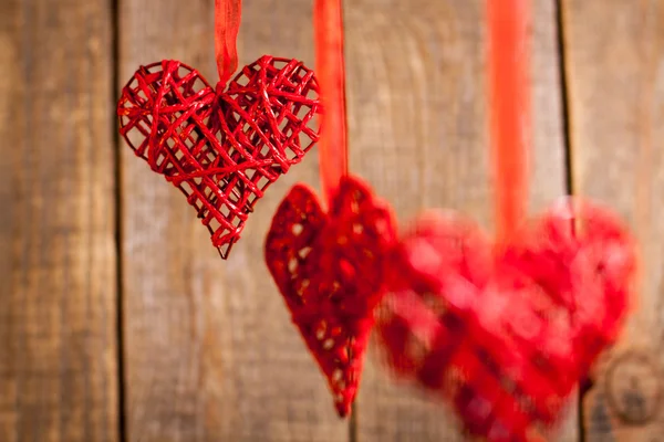 Corações como símbolo de amor — Fotografia de Stock