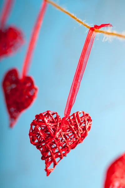 Corações como símbolo de amor — Fotografia de Stock