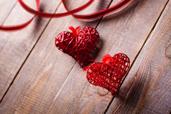 Coração para o dia dos namorados ou Natal (xmas ) — Fotografia de Stock