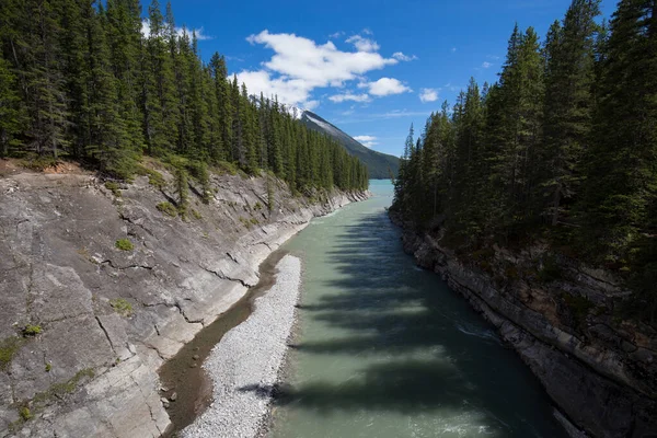 Río Lago Kananaskis País Alberta Canadá —  Fotos de Stock