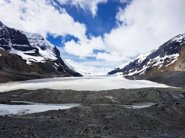 Kolumbianisches Eisfeld Kanada Niemand — Stockfoto