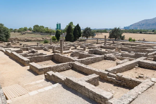 Římské ruiny Pollentia v Alcudia Mallorca — Stock fotografie