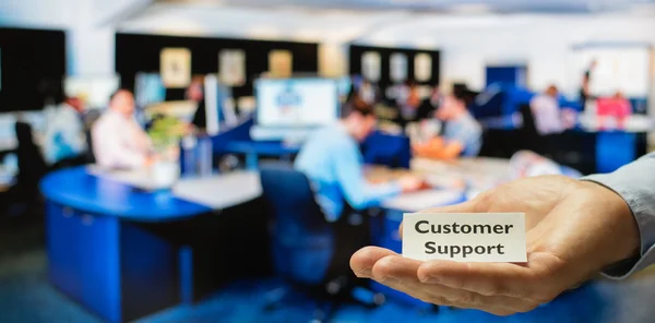 Customer support center — Stock Photo, Image