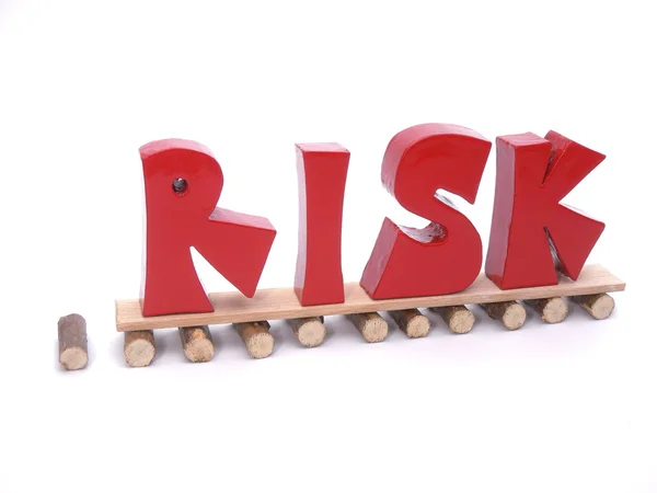 Ilustración conceptual de transferencia de riesgos — Foto de Stock