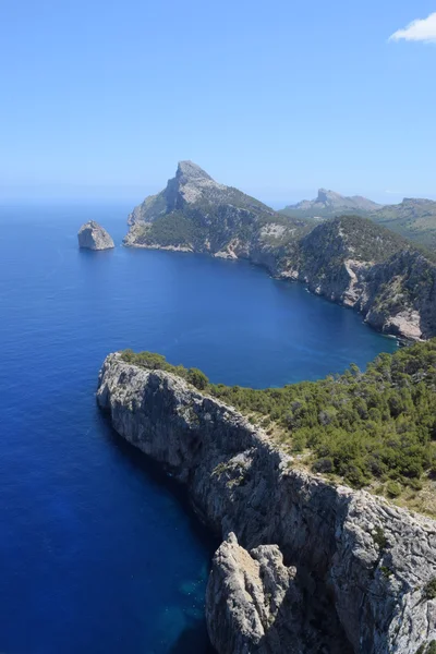 Fantasztikus kilátás nyílik a Formentor Mallorca — Stock Fotó