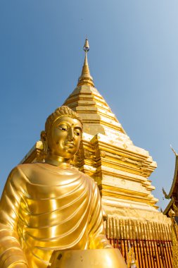 WAT phrathat DOI suthep Tapınağı chiang Mai, Tayland.