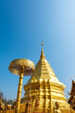 WAT phrathat DOI suthep Tapınağı chiang Mai, Tayland.