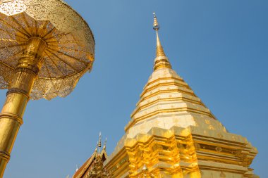 WAT phrathat DOI suthep Tapınağı chiang Mai, Tayland.