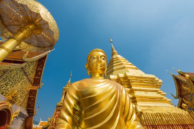 WAT phrathat DOI suthep Tapınağı chiang Mai, Tayland.