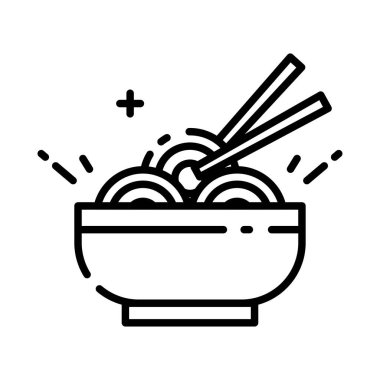 Çin Uzun Yaşamı Erişte Kasesi ve Chopsticks Hattı Sanat Simgesi