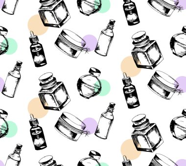 şişe aromatherap için esansiyel yağı ile Seamless Modeli