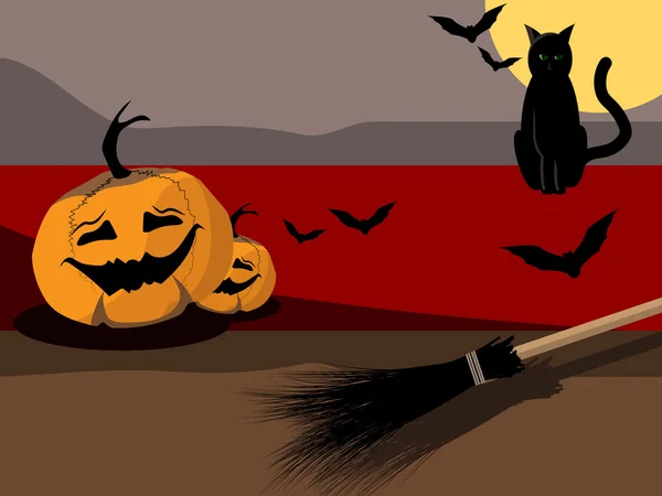 Le concept d'Halloween — Image vectorielle