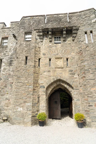 对Macrae家族这个封建城堡祖传所在地的看法 — 图库照片